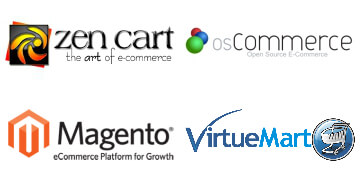 Magento osCommerce Virtuemart Zen Cart