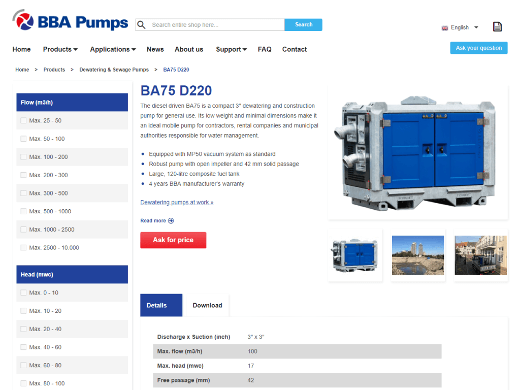 BBA-Pumps-BV-product_scherm
