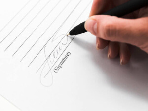 Elektronische handtekening via DocuSign
